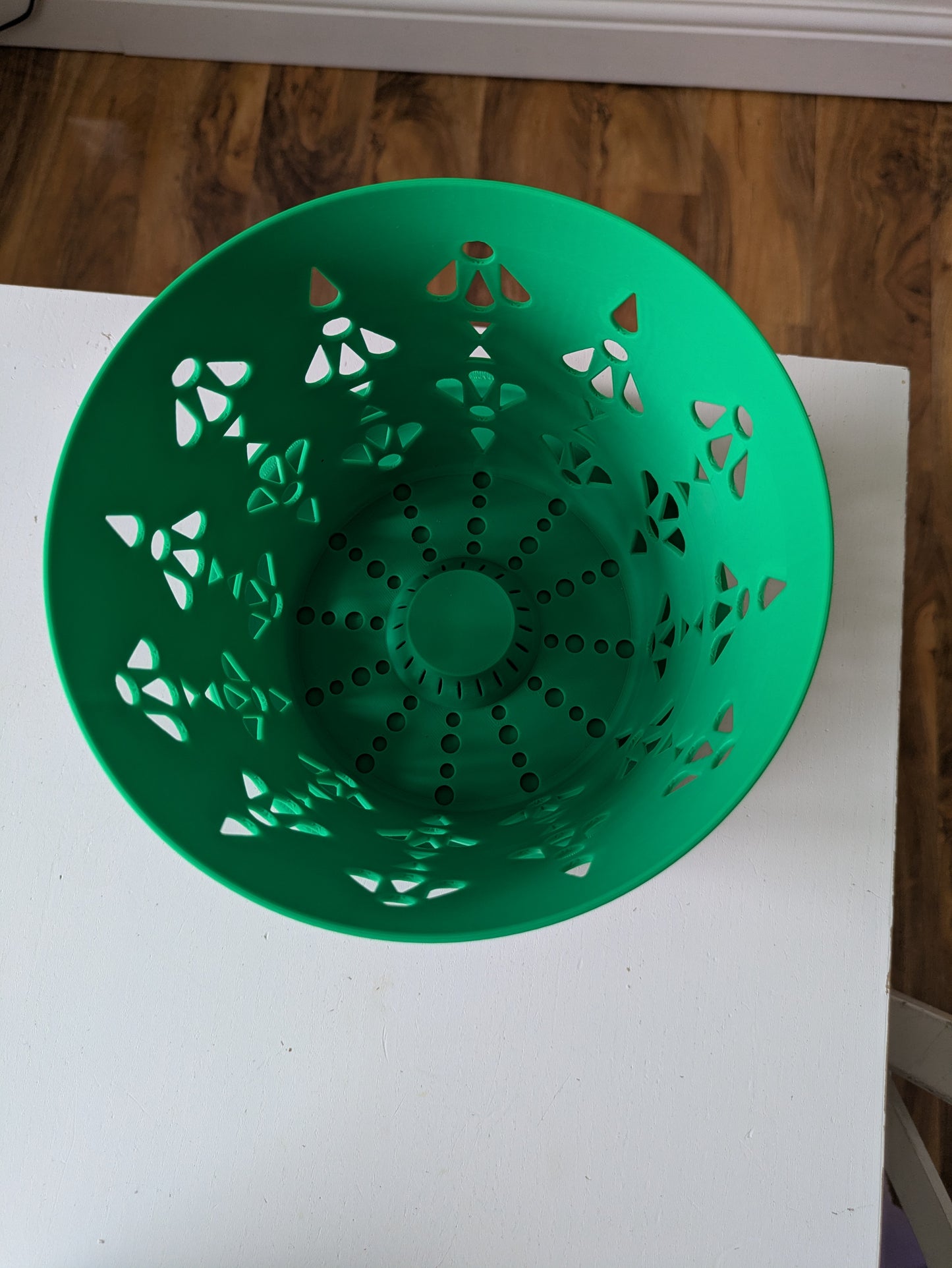Extra large orchid planter with drip tray