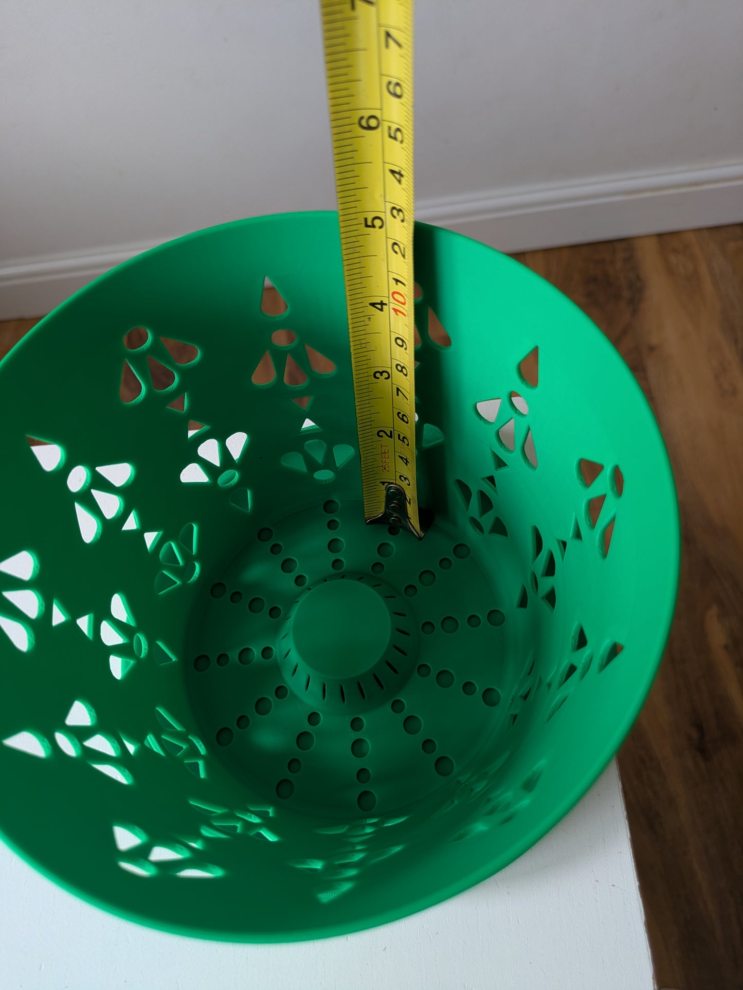 Extra large orchid planter with drip tray